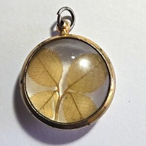 VINTAGE G.F.4 Leasf Clover Pendent Charm